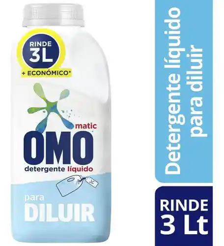 Detergente Líquido Para Diluir Omo 500 Ml