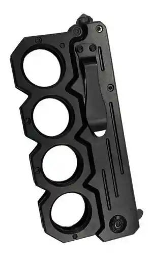 Cuchillo Con Manopla Tactico Defensa Caza + Outdoor Ekol