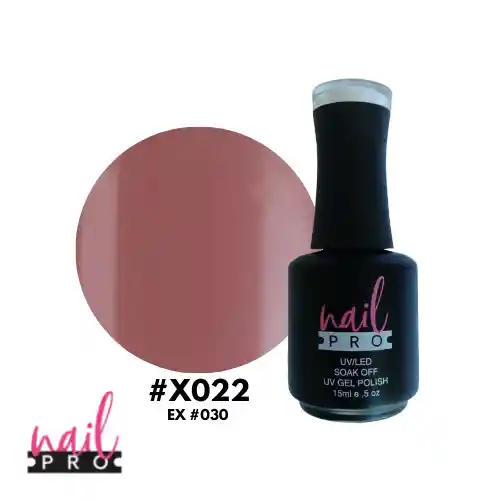 Esmalte Permanente Nail Pro X022