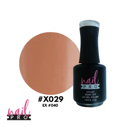 Esmalte Permanente Nail Pro X029