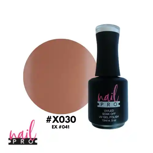 Esmalte Permanente Nail Pro X030