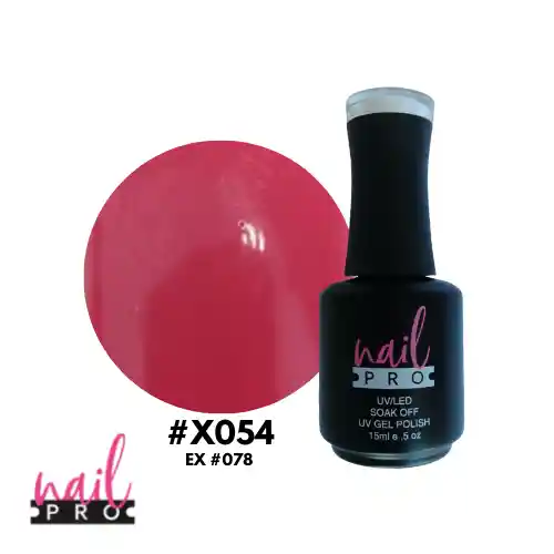 Esmalte Permanente Nail Pro X054