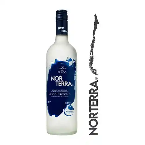 Pisco Norterra 35° Doble Destilado Transparente 750cc