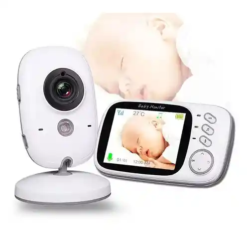 Camara Bebe Monitor Bebes Micrófono Visión Nocturna Video