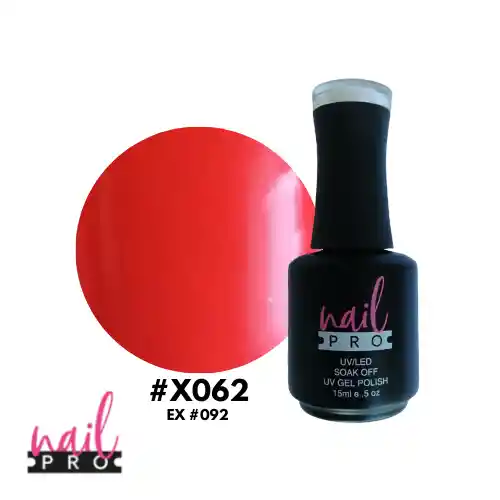 Esmalte Permanente Nail Pro X062