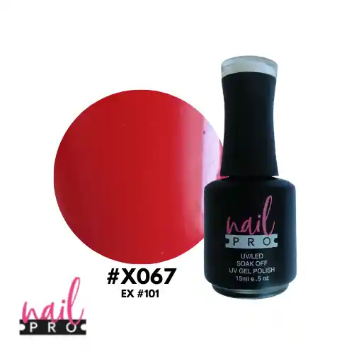 Esmalte Permanente Nail Pro X067