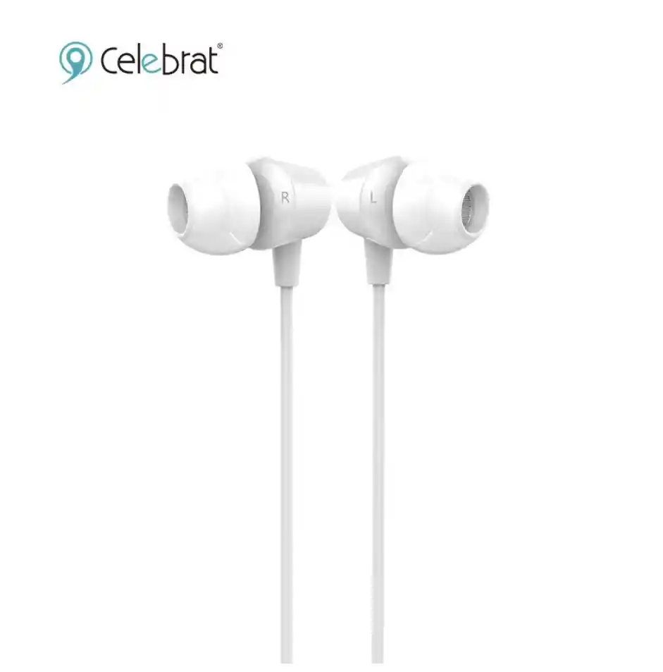 Audífonos G4 In Ear Celebrat Blanco