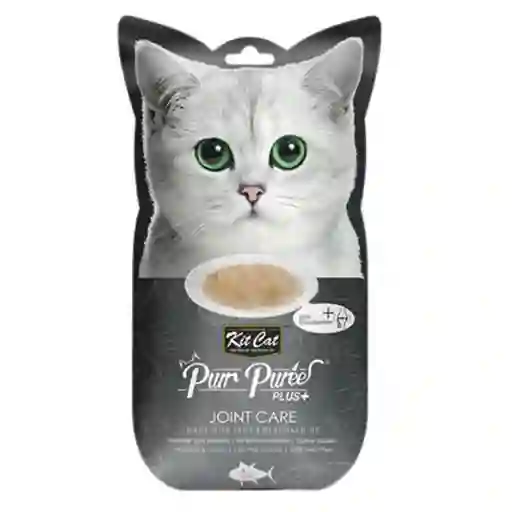 Kit Cat, Snack Cremoso Para Gatos, Con Glucosamina, Sabor Atún