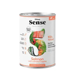 Dibaq Sense, Alimento Húmedo Para Perros Adultos, Sabor Salmón.