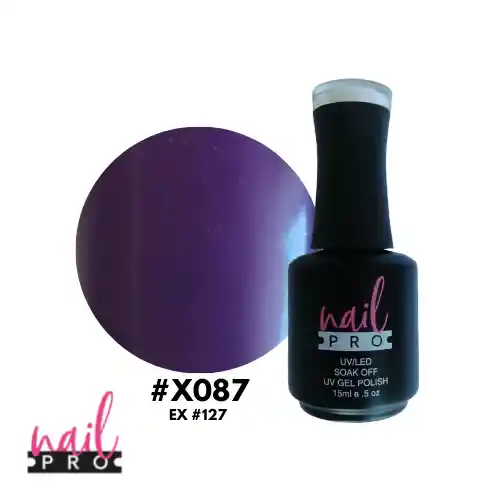 Esmalte Permanente Nail Pro X087