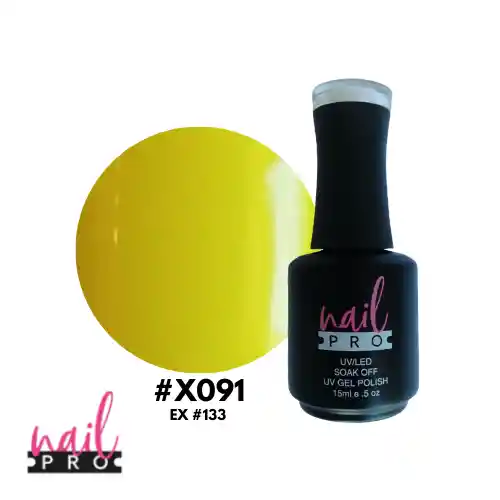 Esmalte Permanente Nail Pro X091