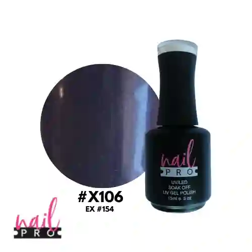 Esmalte Permanente Nail Pro X106