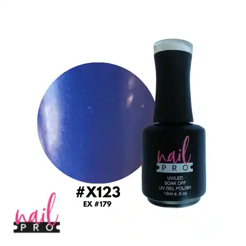 Esmalte Permanente Nail Pro X123