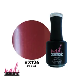 Esmalte Permanente Nail Pro X126