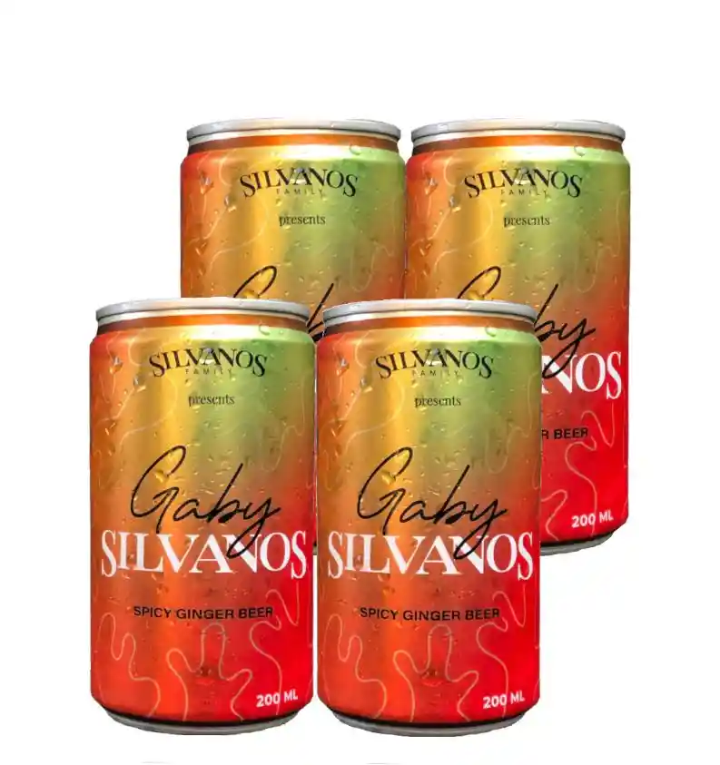 4x Ginger Beer Silvanos 200cc