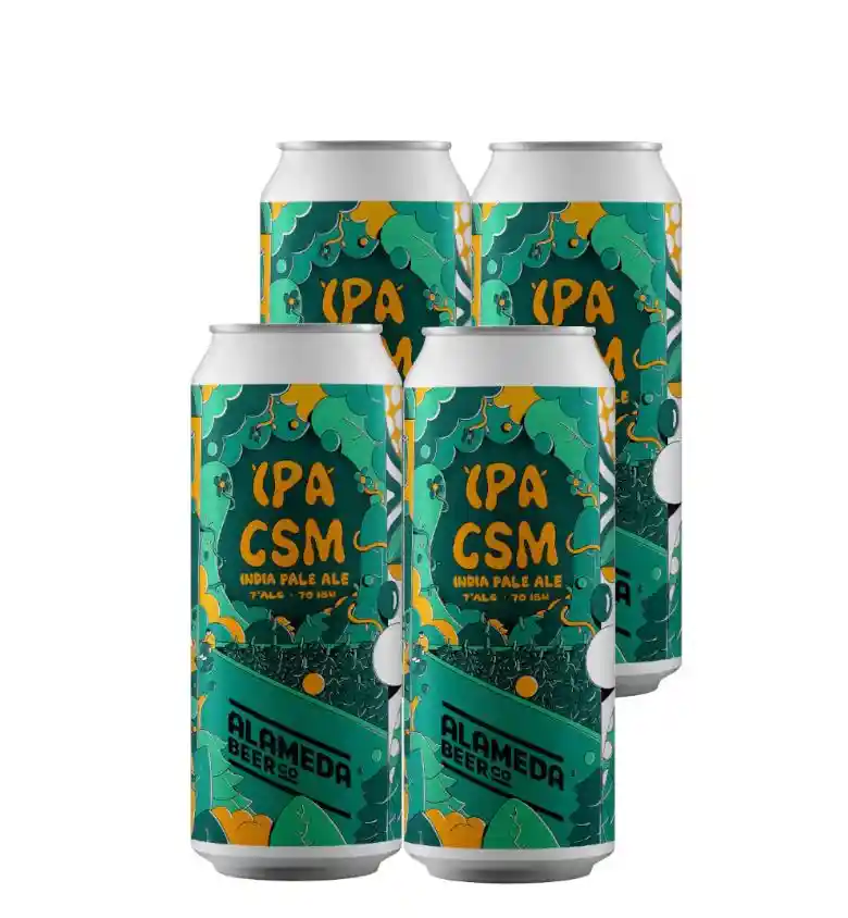 4x Cerveza Alameda Ipa Csm! 473cc