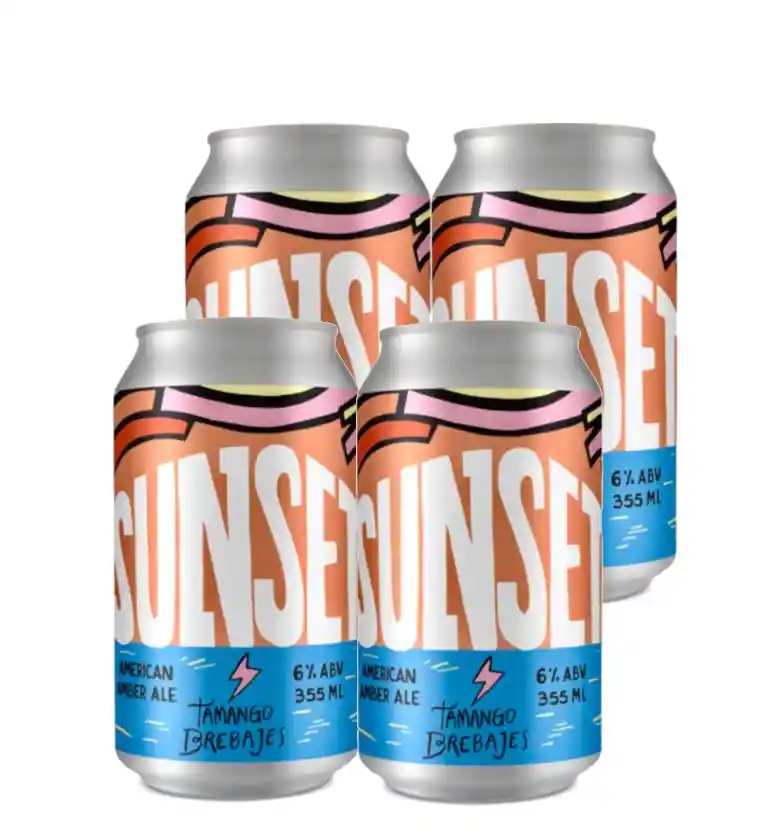 4x Tamango Sunset 355cc