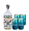 Gin Guayabera 700cc + 4x Agua Tónica Silvanos 200cc