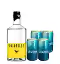 Gin Pajarillo 700cc + 4x Agua Tónica Silvanos 200cc