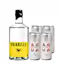 Pack Gin Pajarillo 700cc + 4x Agua Noble Con Gas