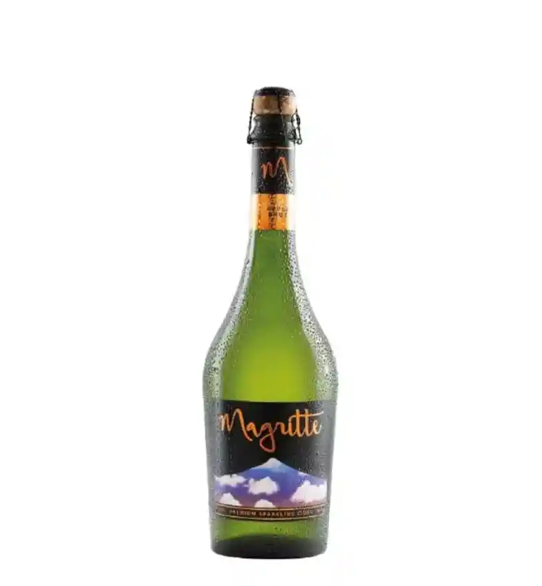 Sidra Espumante De Manzana Magritte Premium Brut 750cc