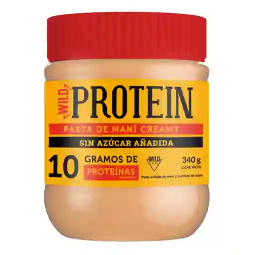 Mantequilla De Maní Creamy Wild Protein 340gr