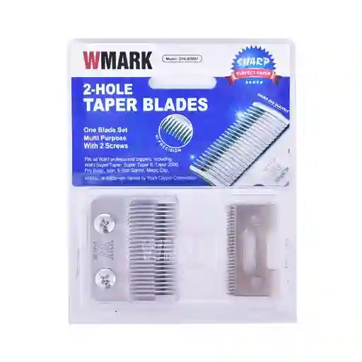 Cuchilla Taper Blades Wmark Alternativo Para Wahl