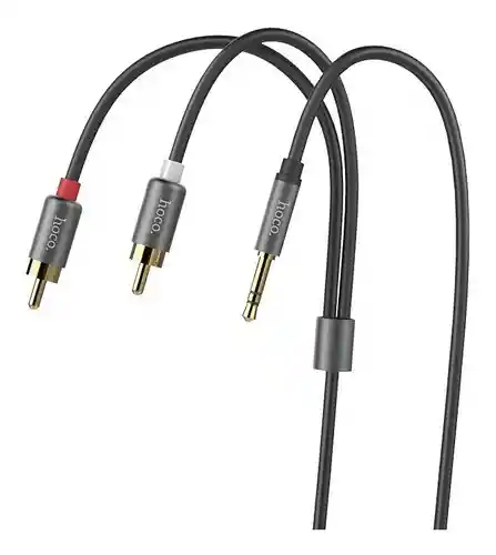 Cable De Audio Rca A Aux Jack 3.5 Mm Hoco Upa10