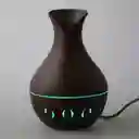 Humidificador Purificador De Aire Difusor Apariencia Madera Oscura