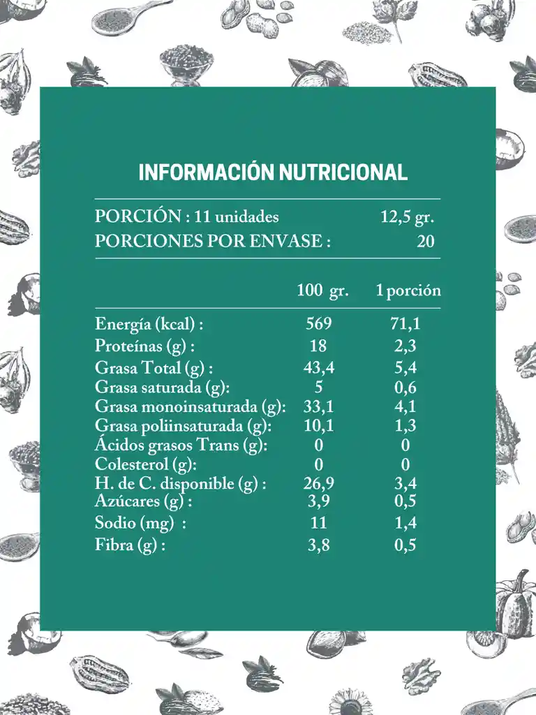 Almendra Natural | Da'oro