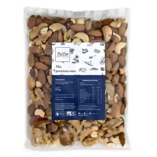 Mix Premium Nuts | Sin Sal | Da'oro