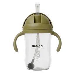 Vaso Con Bombilla Mininor 330ml