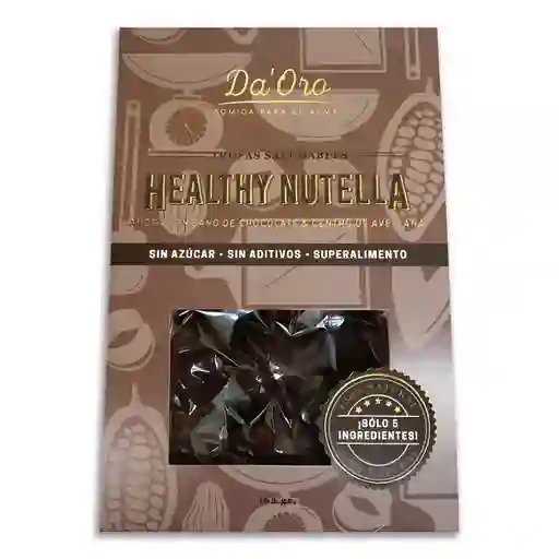 Trufa Healthy Nutella Gold | Sin Azúcar Vegana Sin Gluten | Da' Oro