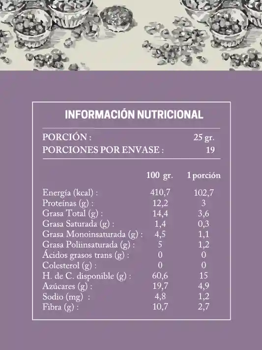 Granola Antioxidante Maqui | Da' Oro