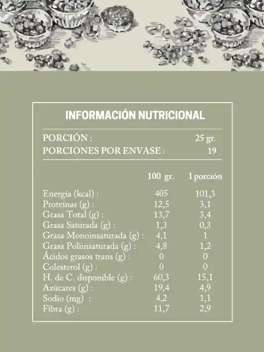 Granola Antioxidante Te Matcha | Da' Oro