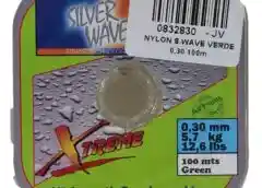 Nylon S.wave Verde 0,30 100m