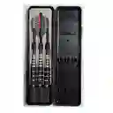 Dardos Acero Harrows Darts Black Jack 24g 3 Dardos