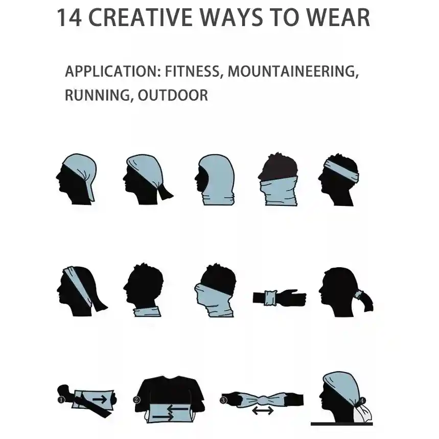 Bandana Animal Oso Negro