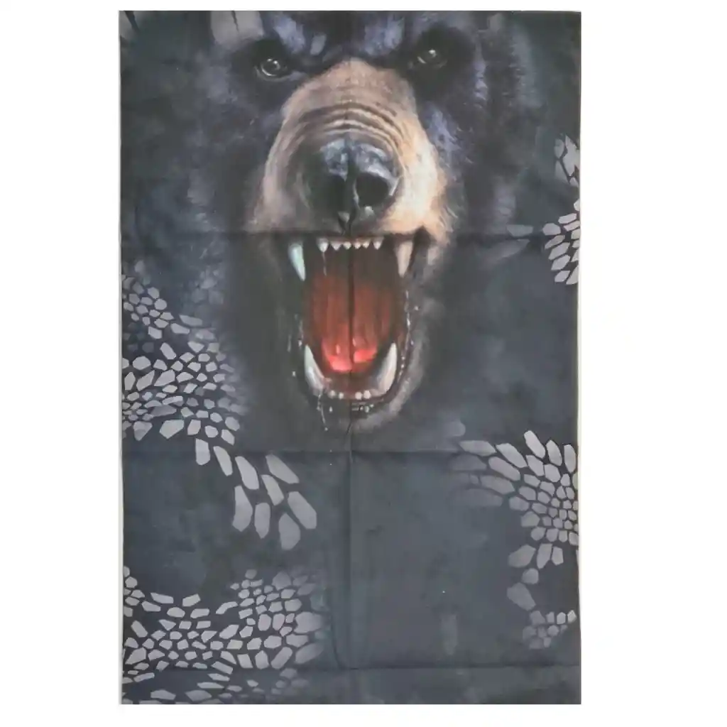 Bandana Animal Oso Negro