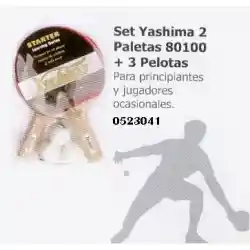 Paletas P.pong Yashi X2 3p Set