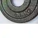 Disco Pesas Acero Gris ½kg
