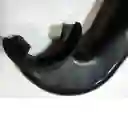 Snorkel Dive Negro Top Rojo S-260 Goma 37cms 150grs