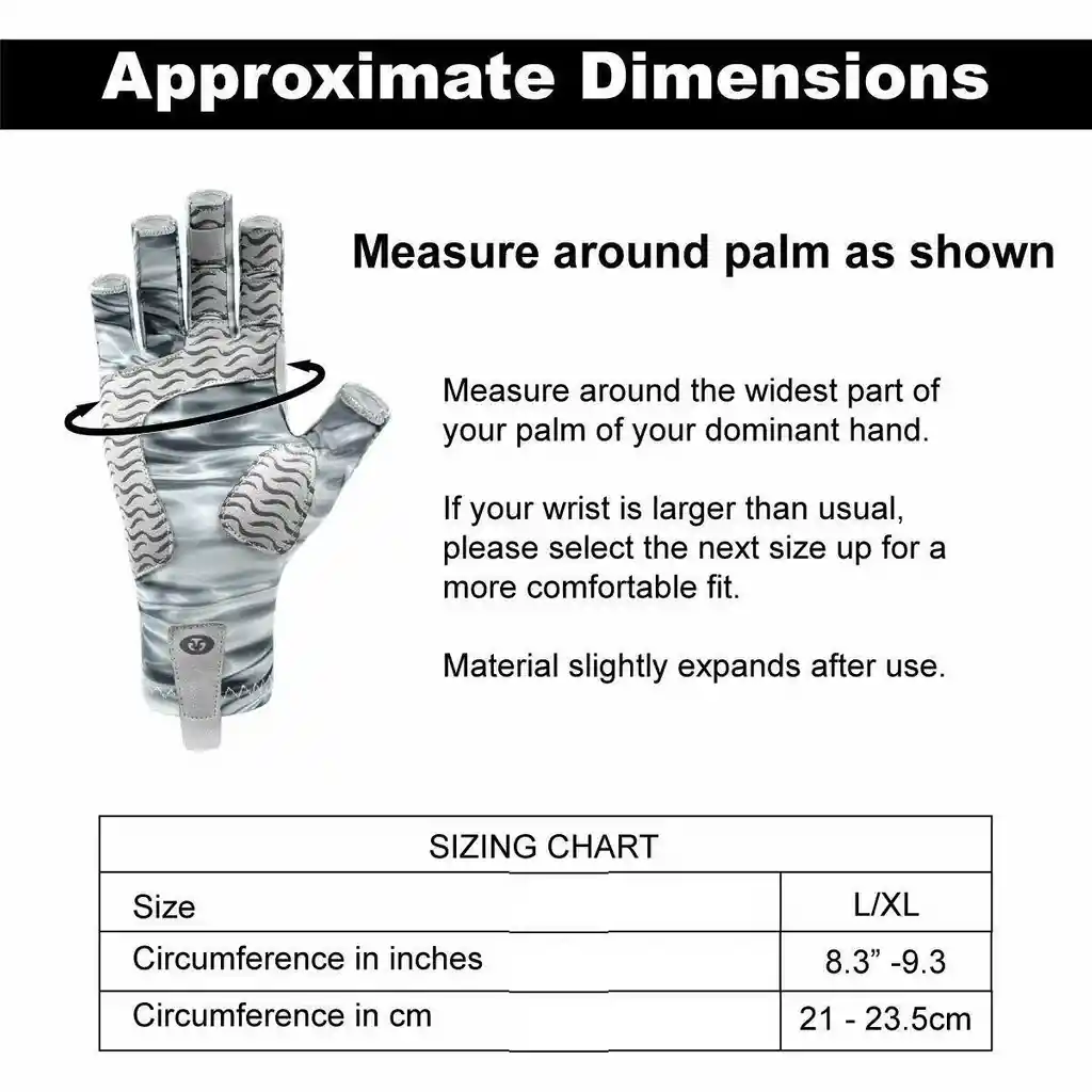 Guantes Pesca Fly-f Blue G2200