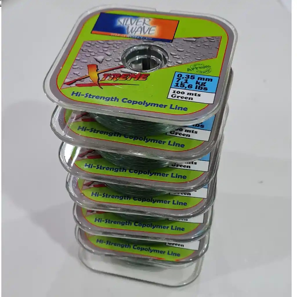 Nylon S.wave Verde 0,35 100m