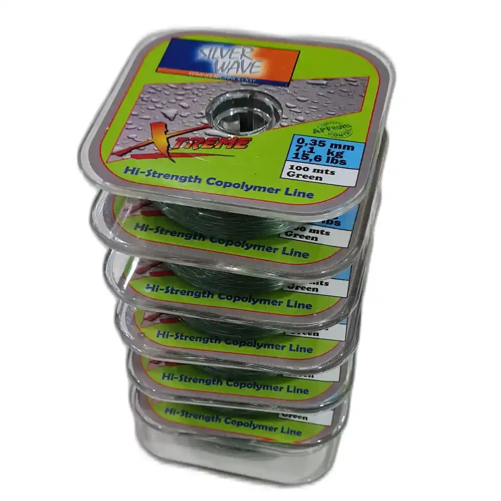 Nylon S.wave Verde 0,35 100m