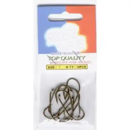 Anzuelos De Pesca Silver Wave Garra De Aguila 1 X10