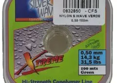Nylon S.wave Verde 0,50 100m