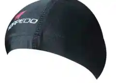 Gorro Natacion Torpedo Lycra Negra Adulto