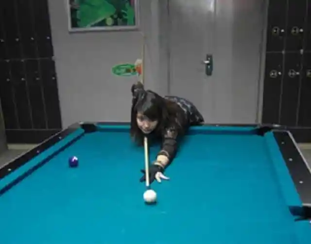 Guante Pool 3 Dedos Negro D66