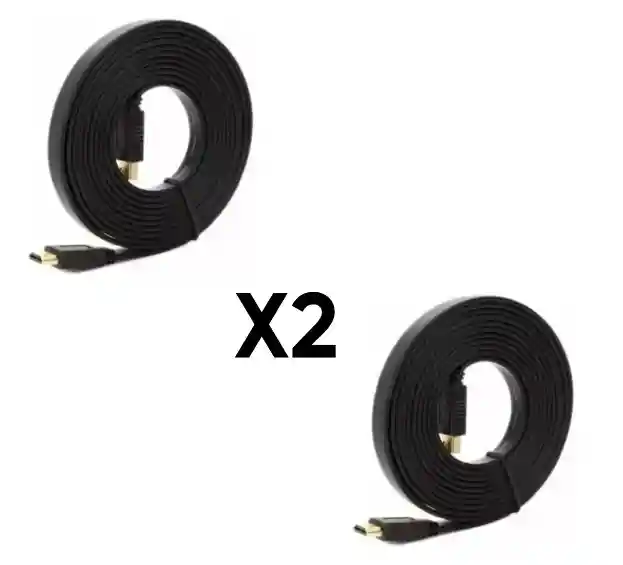 Pack X2 Cables Hdmi De 20 Metros 4k